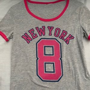 New York #8 Girl shirt